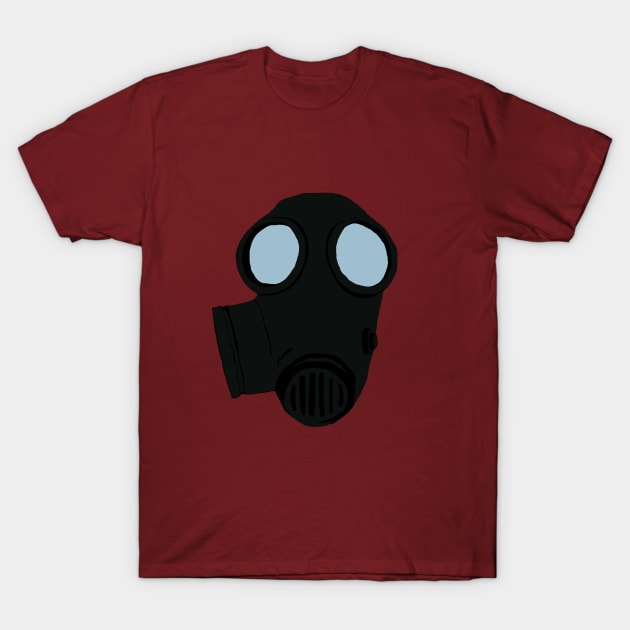 Minimalist Pyro Mask - Team Fortress 2 T-Shirt by BallofBandages